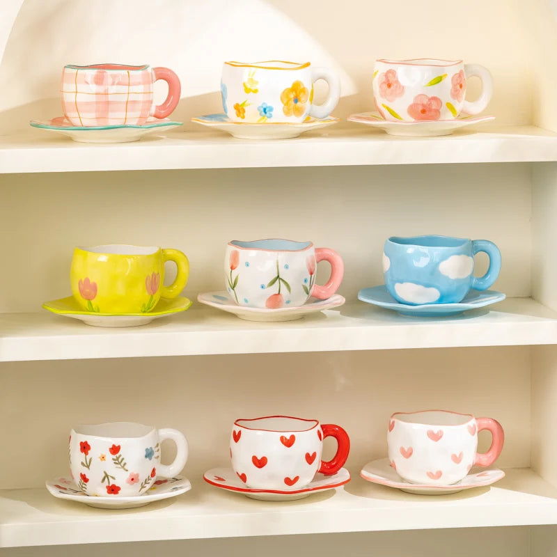 Creative Cup + Saucer Set