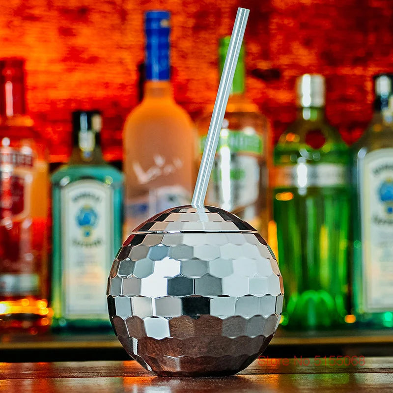 Disco Ball Cocktail Glass