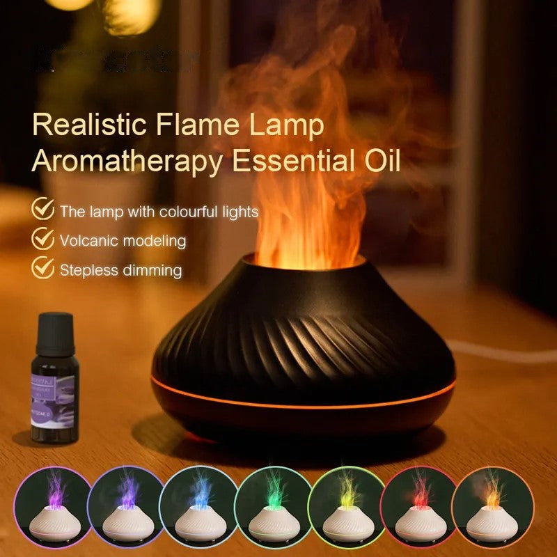 Flame Humidifier + Aroma Diffuser