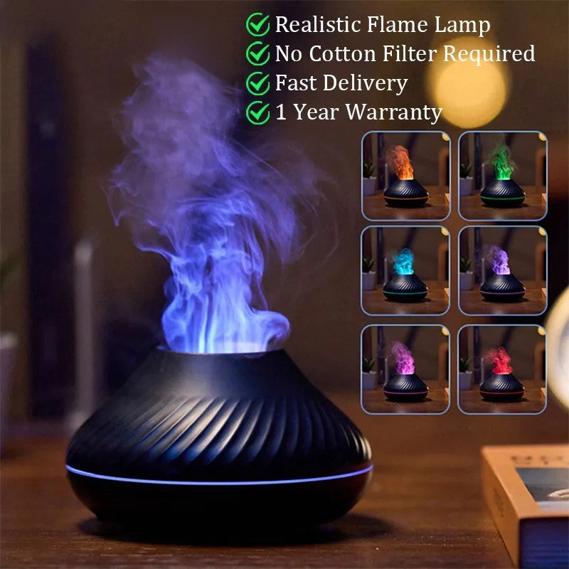 Flame Humidifier + Aroma Diffuser