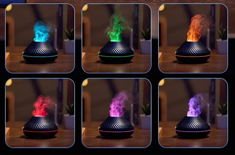 Flame Humidifier + Aroma Diffuser