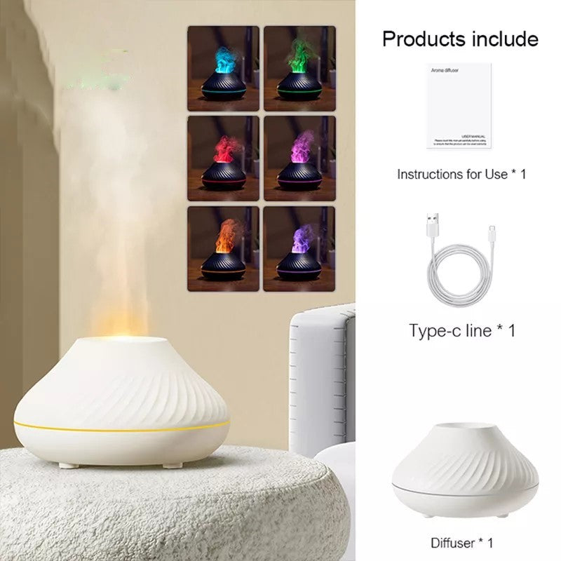 Flame Humidifier + Aroma Diffuser