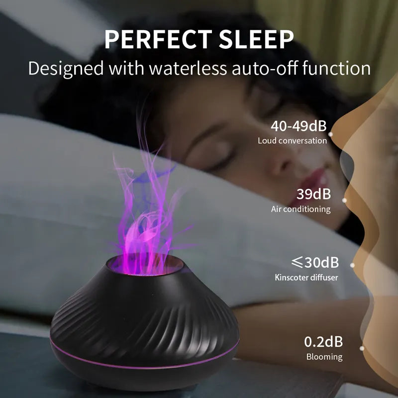 Flame Humidifier + Aroma Diffuser