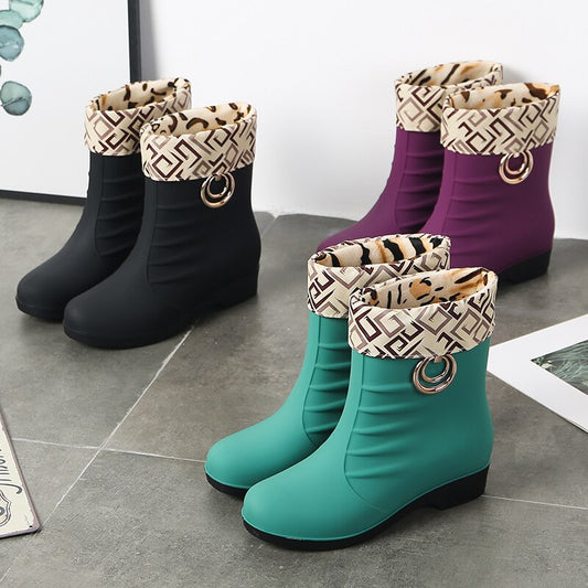 Gumboots / Ankle Rain Boots - Stylish