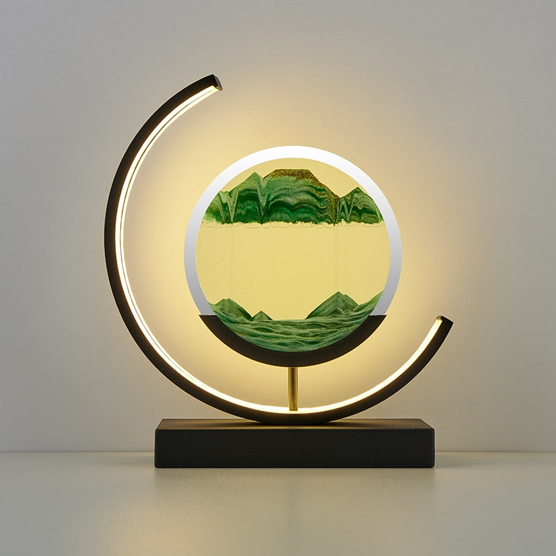 LED Moving Sand Art Lamp