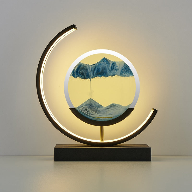 LED Moving Sand Art Lamp