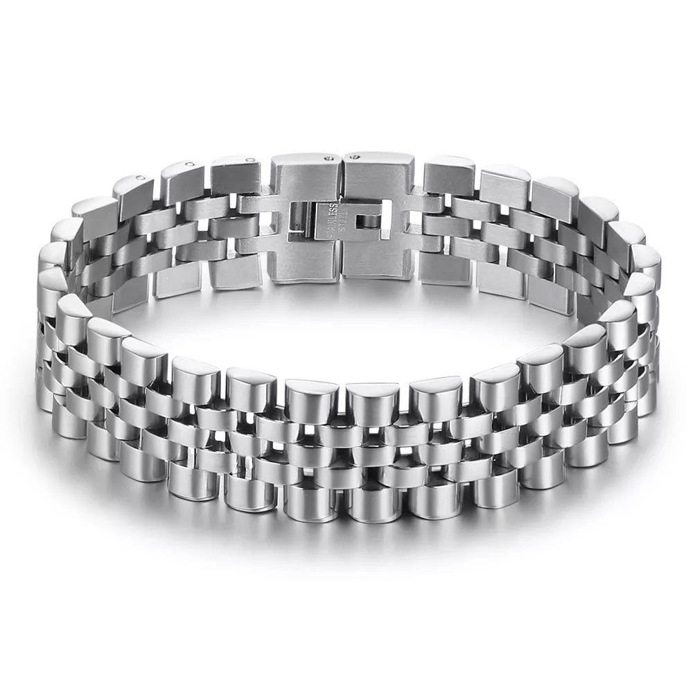 Luxury Stainless Steel Wrist Band