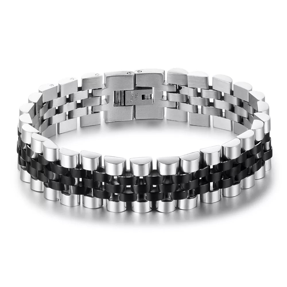 Luxury Stainless Steel Wrist Band