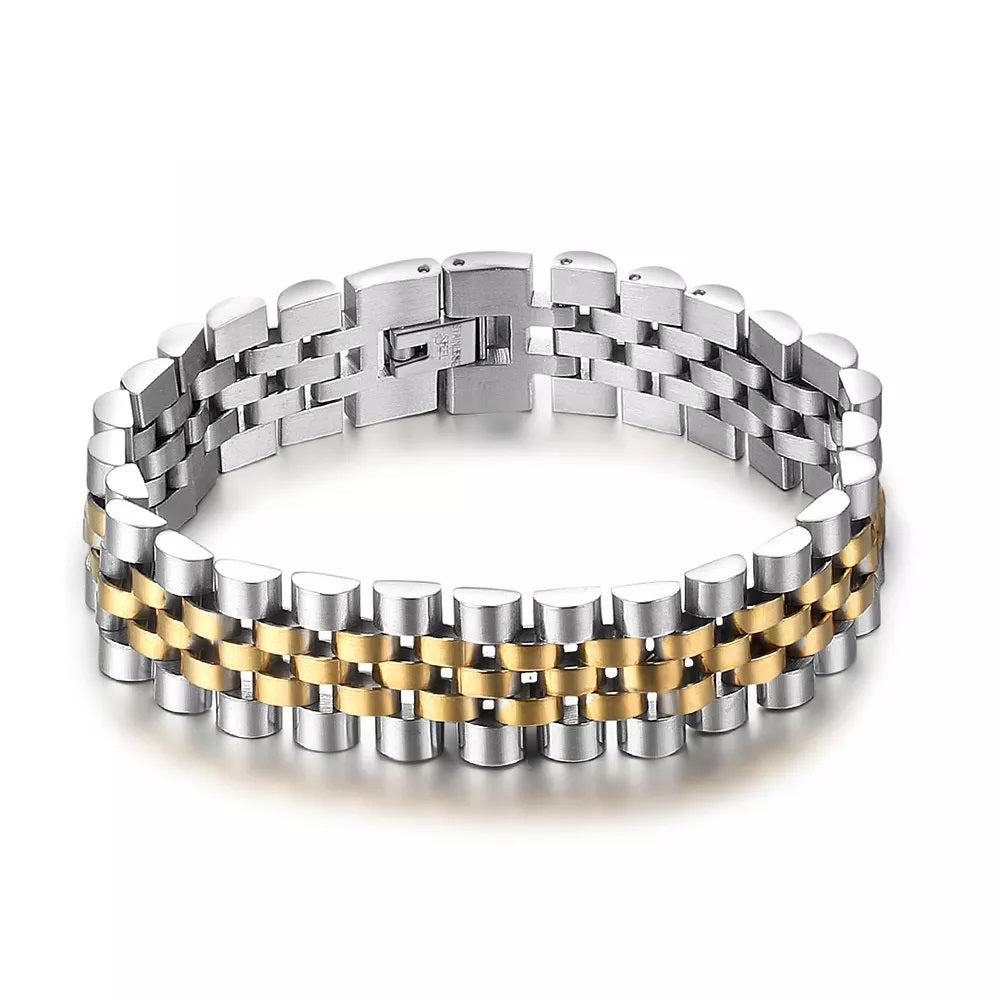 Luxury Stainless Steel Wrist Band