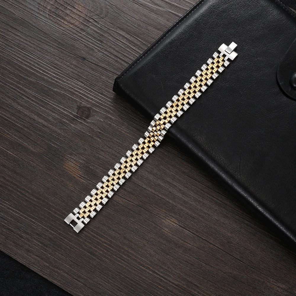 Luxury Stainless Steel Wrist Band