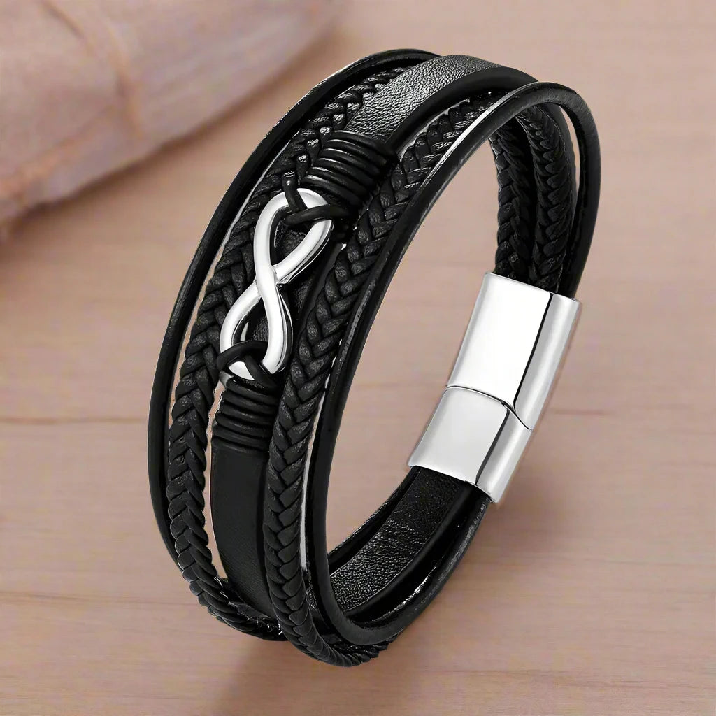 Men's Infinity Bracelet