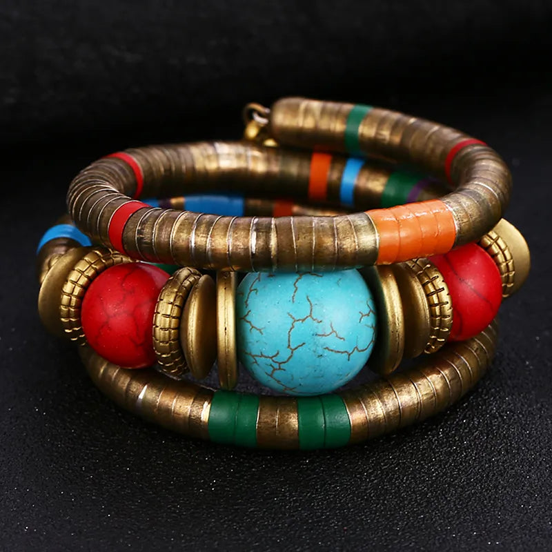 Multi-Layer Snake Bangle