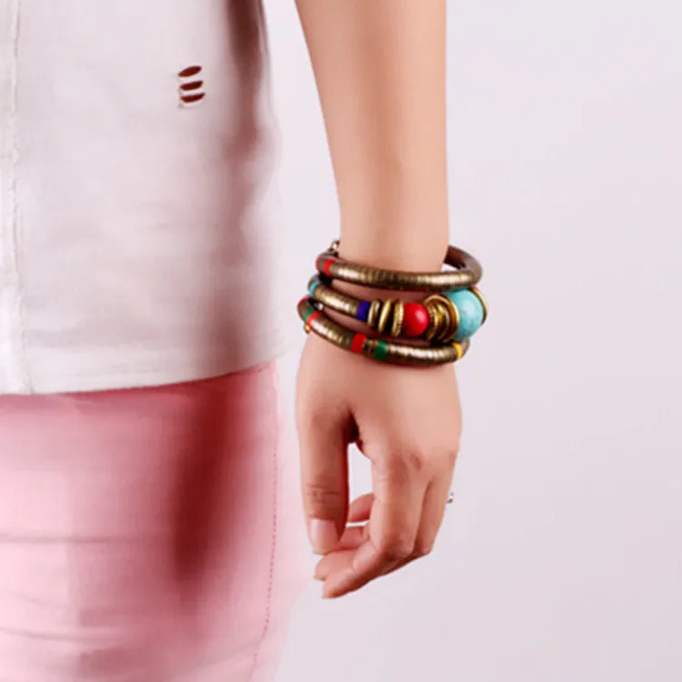 Multi-Layer Snake Bangle