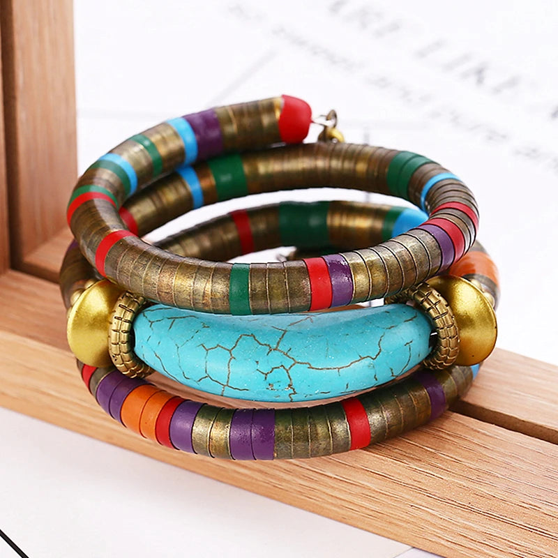 Multi-Layer Snake Bangle