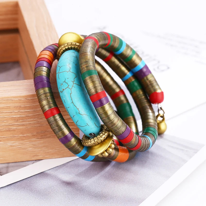 Multi-Layer Snake Bangle