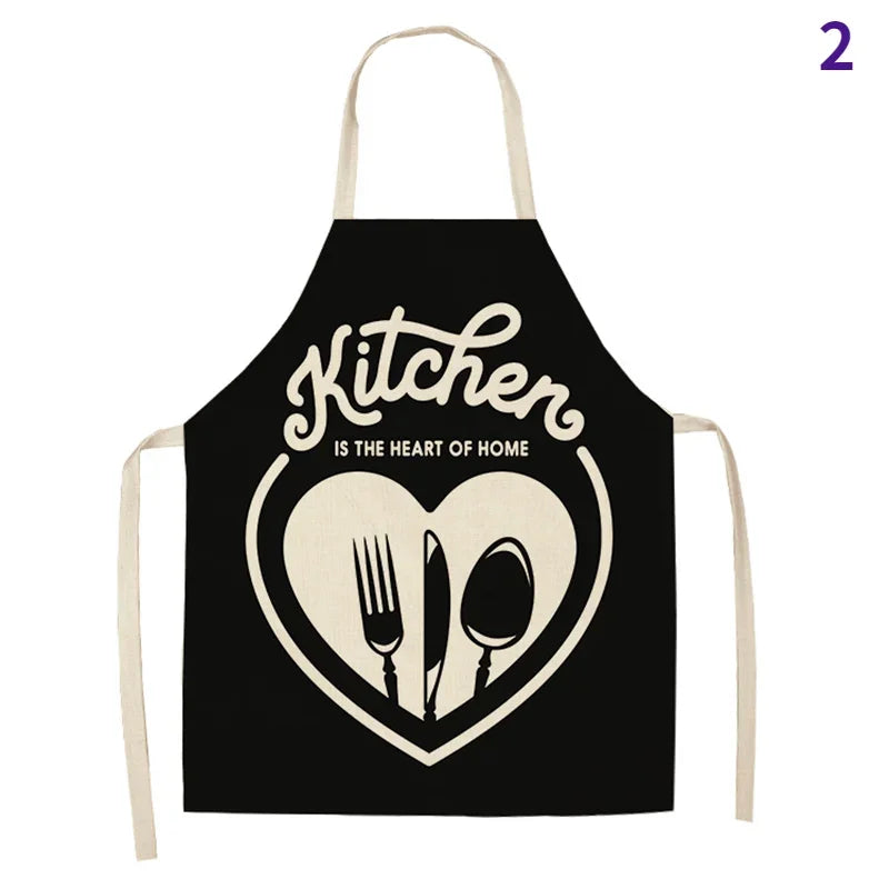 Apron with words