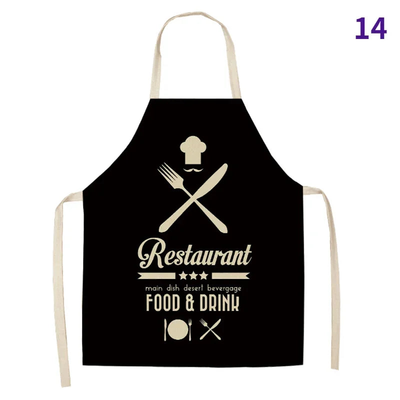 Apron with words