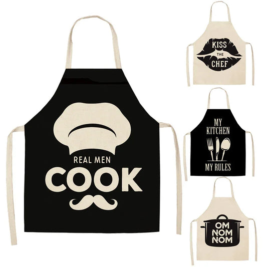 Aprons with words