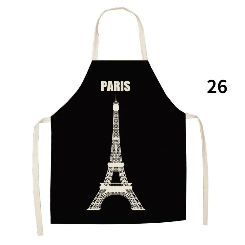 Apron with Paris Eiffel Tower