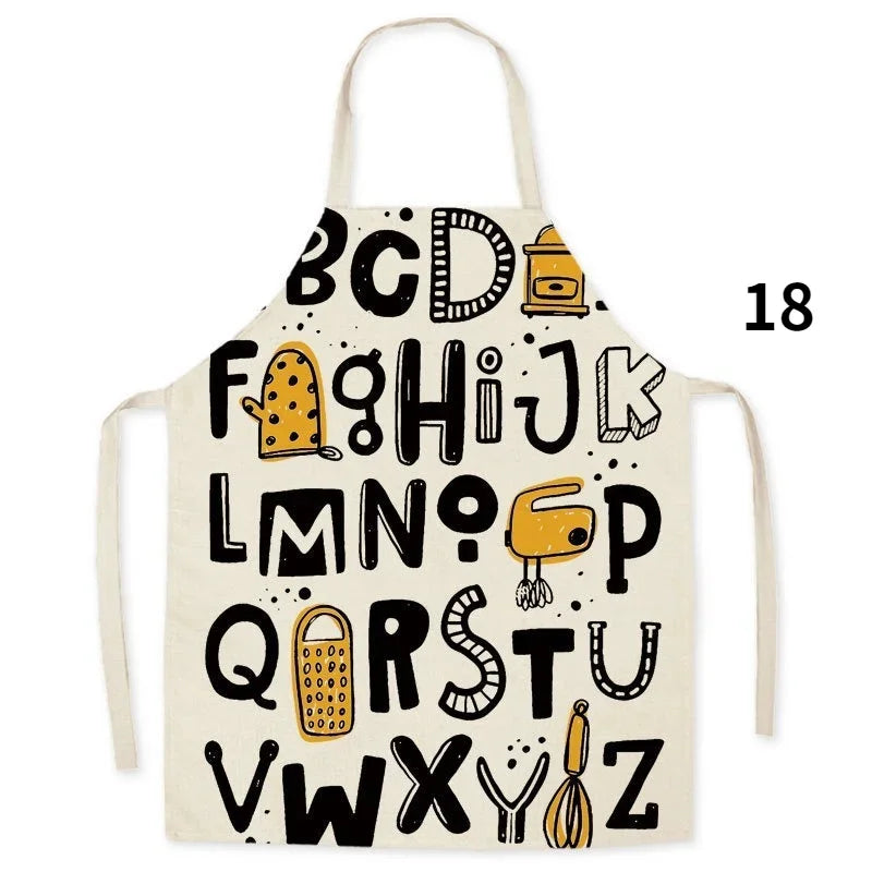 Apron with words