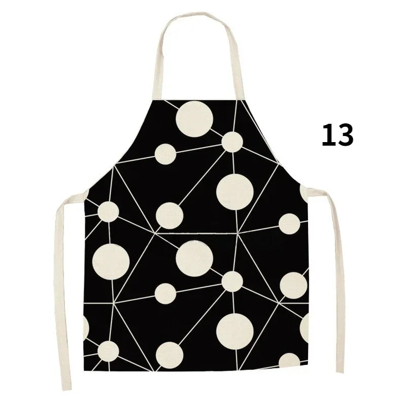 Apron with dots