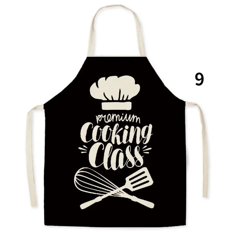 Apron with words