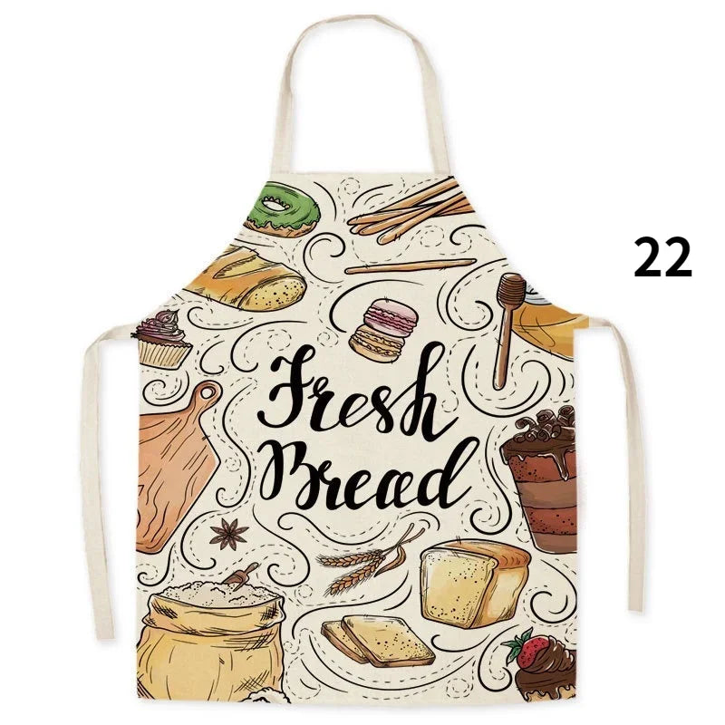 Apron with words