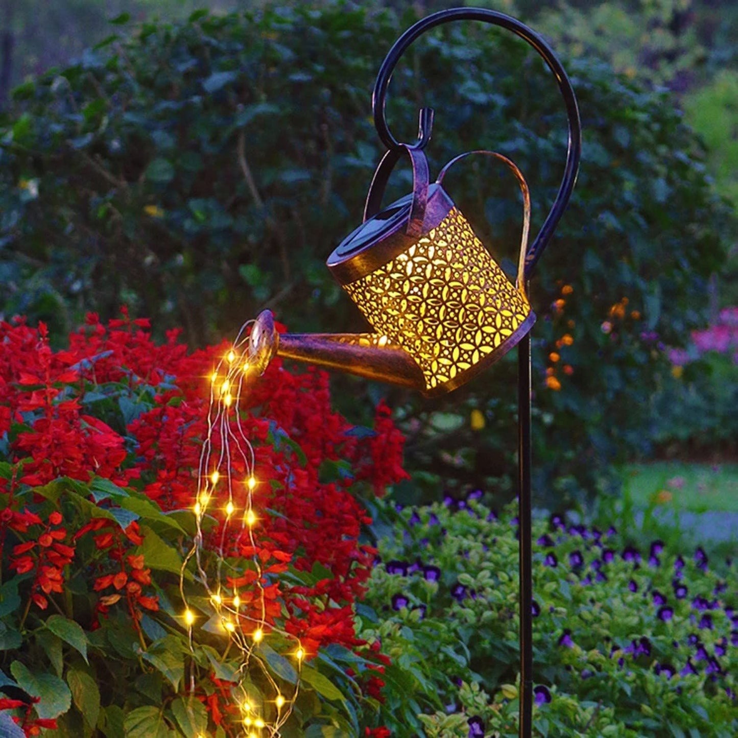 Solar LED Outdoor Watering Can Light