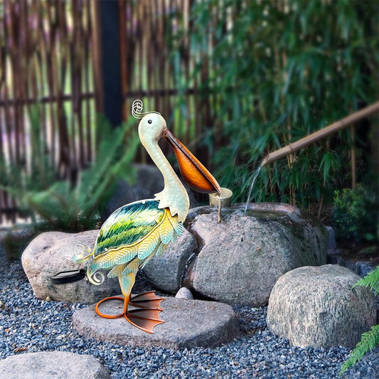 Solar Pelican Sculpture