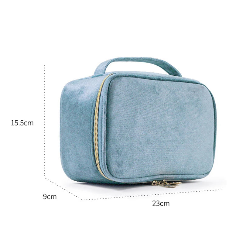 Travel Cosmetics Bag – Luxurious Velvet