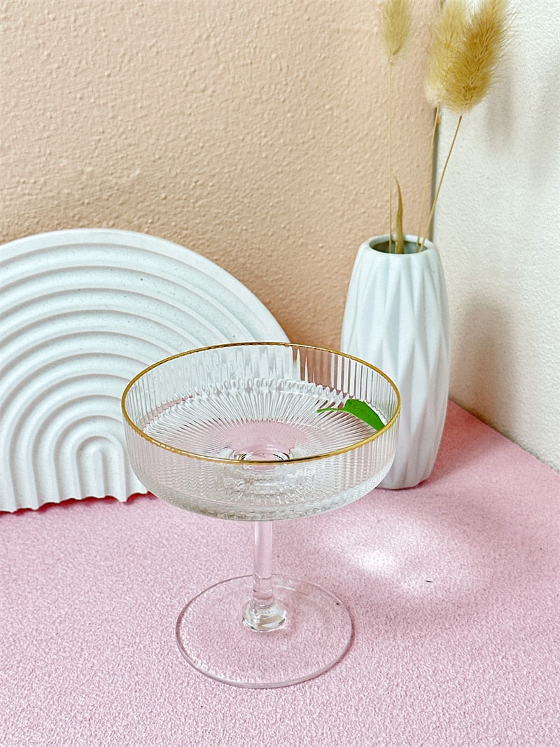 Cocktail Glasses - Ribbed