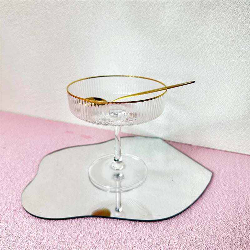 Cocktail Glasses - Ribbed