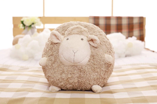 Plush Pillow - Cuddly Fat Sheep